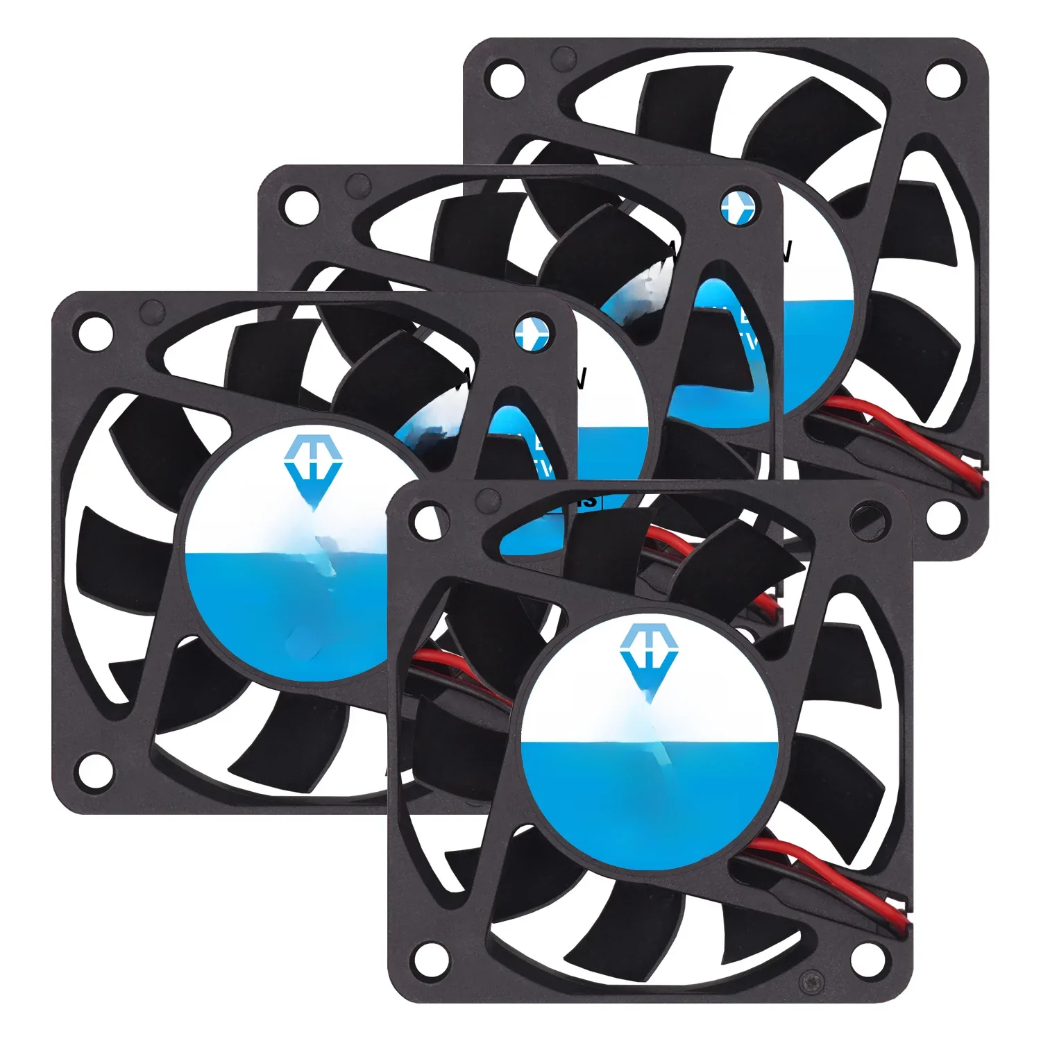 WINSINN 6015 60mm wentylator DC 5V 12V 24V tuleja/podwójne łożysko kulkowe bezszczotkowe chłodzenie 60x15mm 2PIN — zdjęcie 2