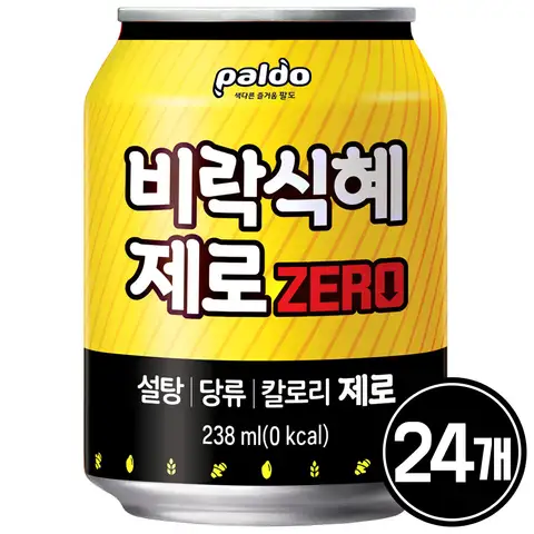 팔도 비락식혜 제로 238ml 24개