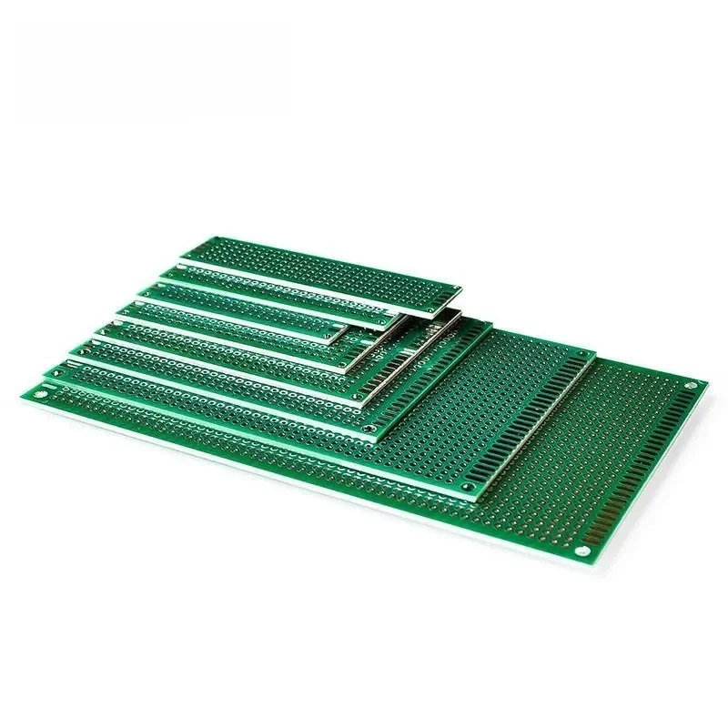 2x8 3x7 4x6 5x7 6x8 7x9 8x12 9x15cm vert PCB double panneau bricolage universel Prototype Conseil Protoboard Kit