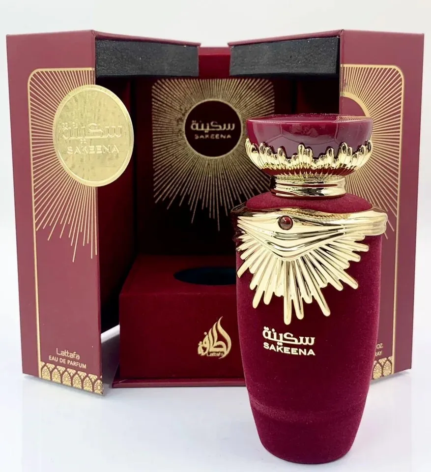 

Lattafa Sakeena Стойкие духи для мужчин и женщин, парфюмированная вода 100 мл — фруктовый цветочный сладкий аромат