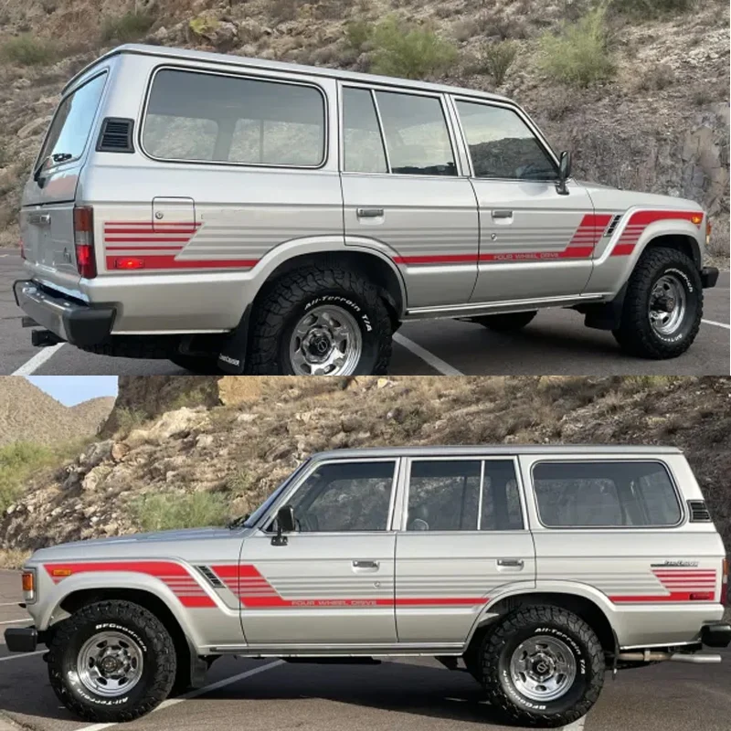 

Автомобильная наклейка для Toyota Land Cruiser FJ60 Prado LC60, индивидуальный внешний вид, модная спортивная модификация, наклейка, аксессуары