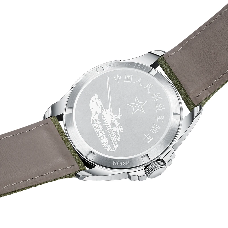 Męski zegarek automatyczny Seagull D581, mechaniczny, w stylu militarnym retro, modny, świecący, wodoodporny, sportowy zegarek na rękę, prezent dla mężczyzny.