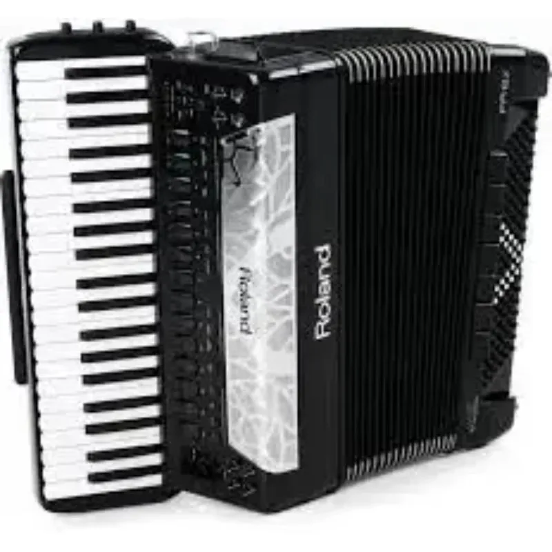 

Fast Shipment on FR-8X Roland V-Accordion Keyboard Type BK - Black, 41 Keys, 120 Bass