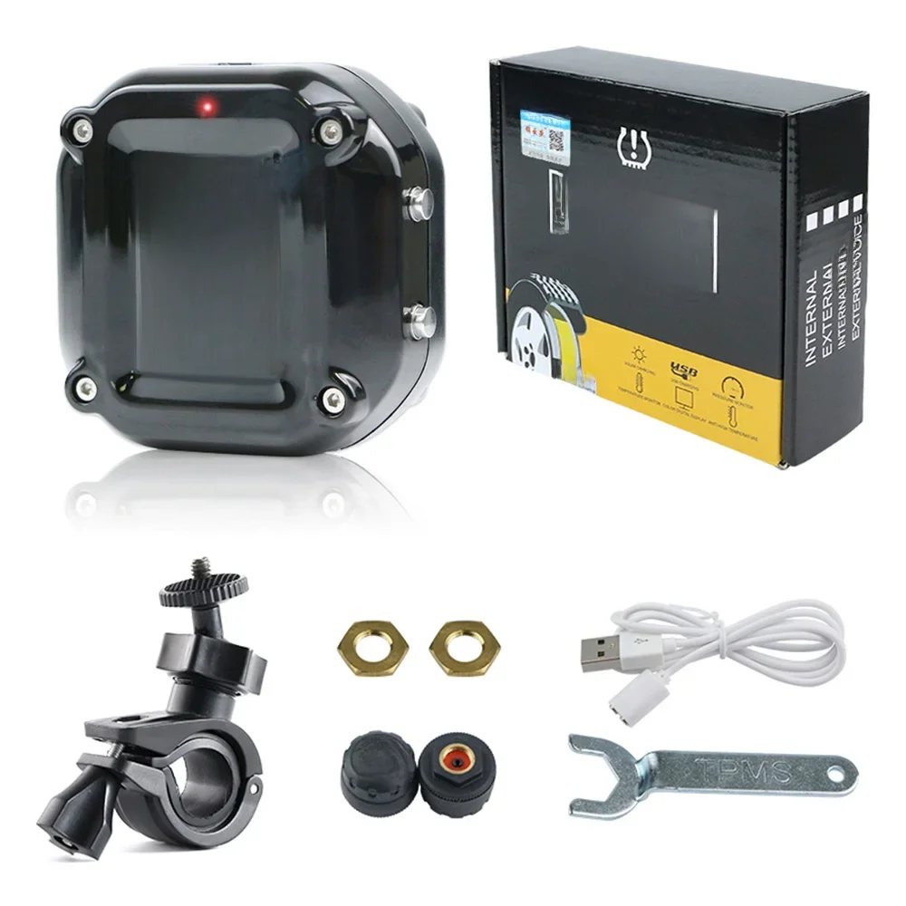 AliExpress kebidumei Motorcycle Tire Pressure Sensors Moto TMPS Tire Pressure Monitoring System 2 Wheel Tyre External Sensor for Motorbike Bicycle