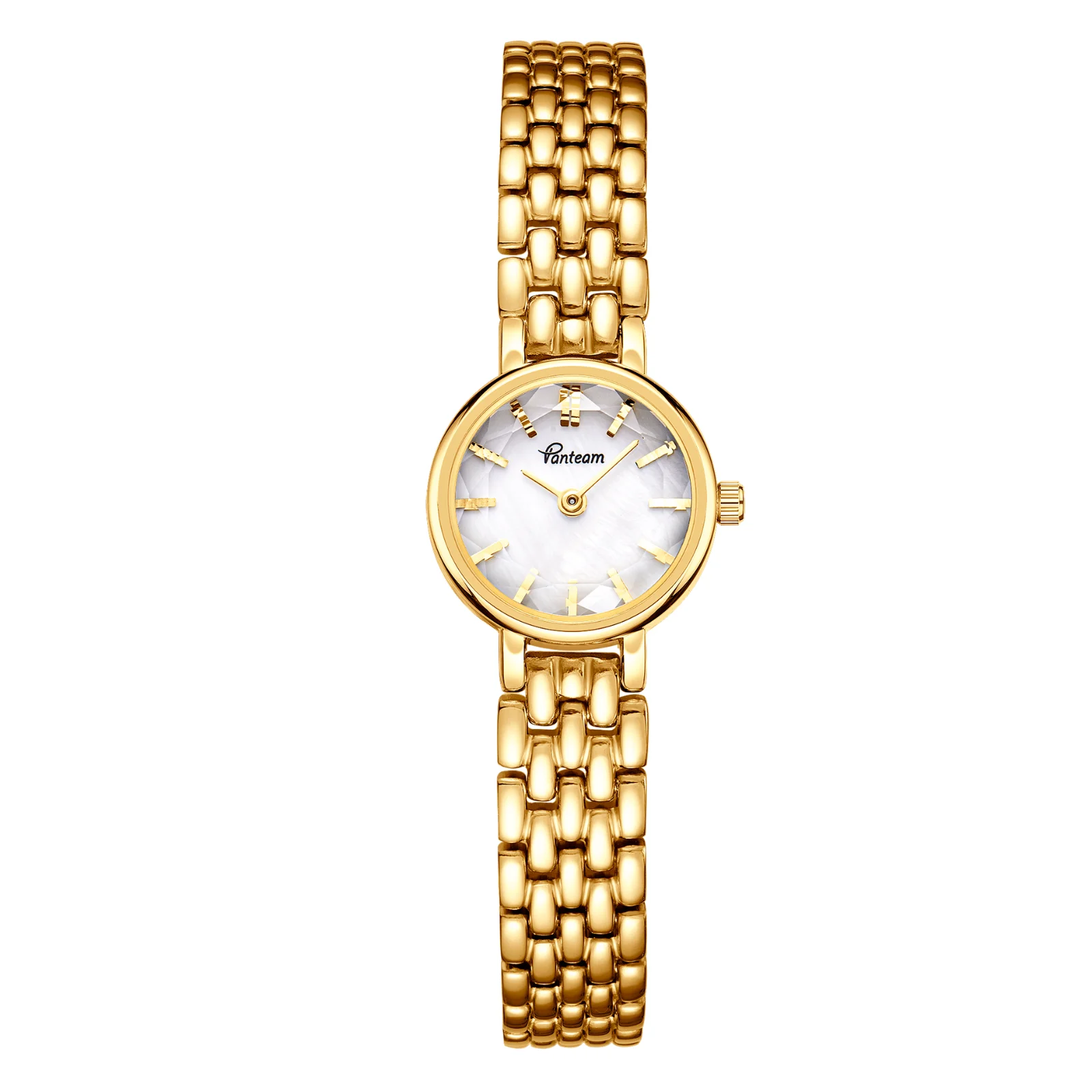 

Vanteam Fashion Rose Gold Woman Watch Luxury Stainless Steel Ladies Watches Small Dial Elegant Female Quartz Bracelet Wristwatch
