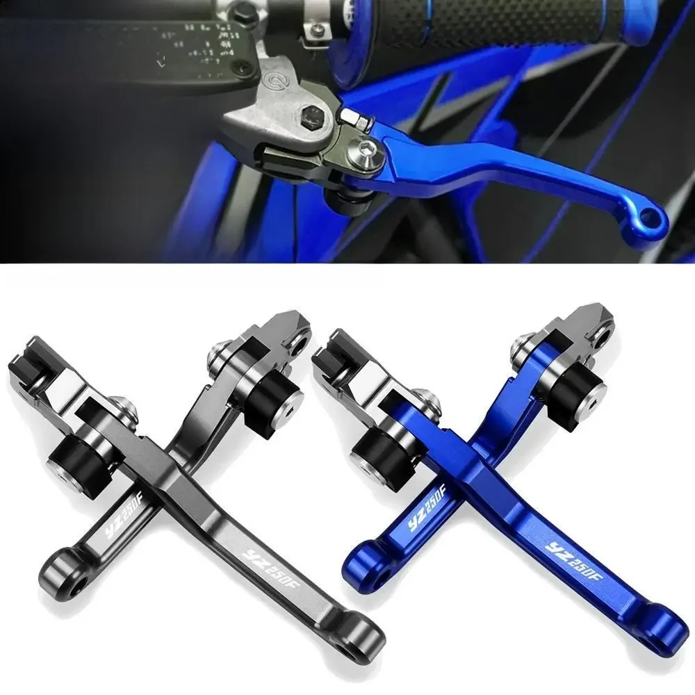 AliExpress JINMOCYCLE Motocross Foldable Pivot Dirt Bike CNC Brake Clutch Levers Cable Lever Handle For YAMAHA YZ250F 2009 2010-2020 2021 2022 YZ250 F