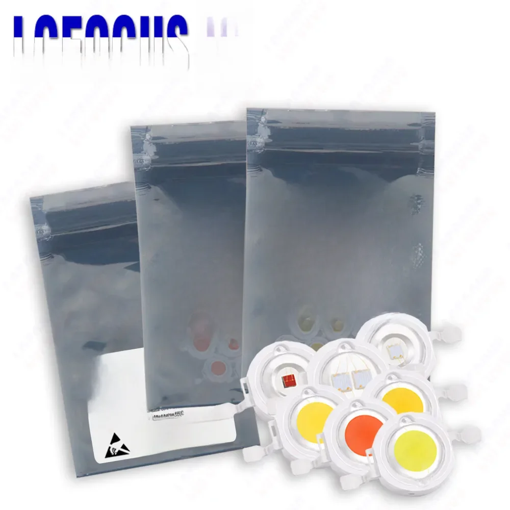 Hydroponika 1W 3W 5W LED Grow Light Grow LED Full Spectrum 400-840nm 660nm 440nm 395nm 740nm dla rośliny domowe kiełkujące warzywa owoce kwiaty akwarium — zdjęcie 2