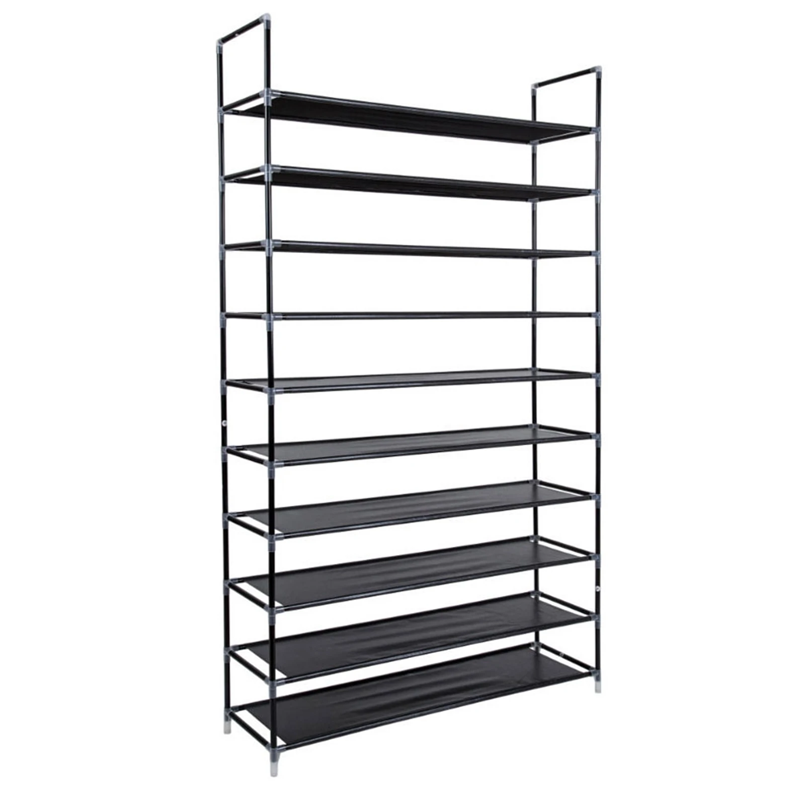 Large Capacity And Simple Shoe Cabinet 10 Tier Standing Shoe Shelf Multi-Layer Household Rack Student Dormitory Storage Cabinets