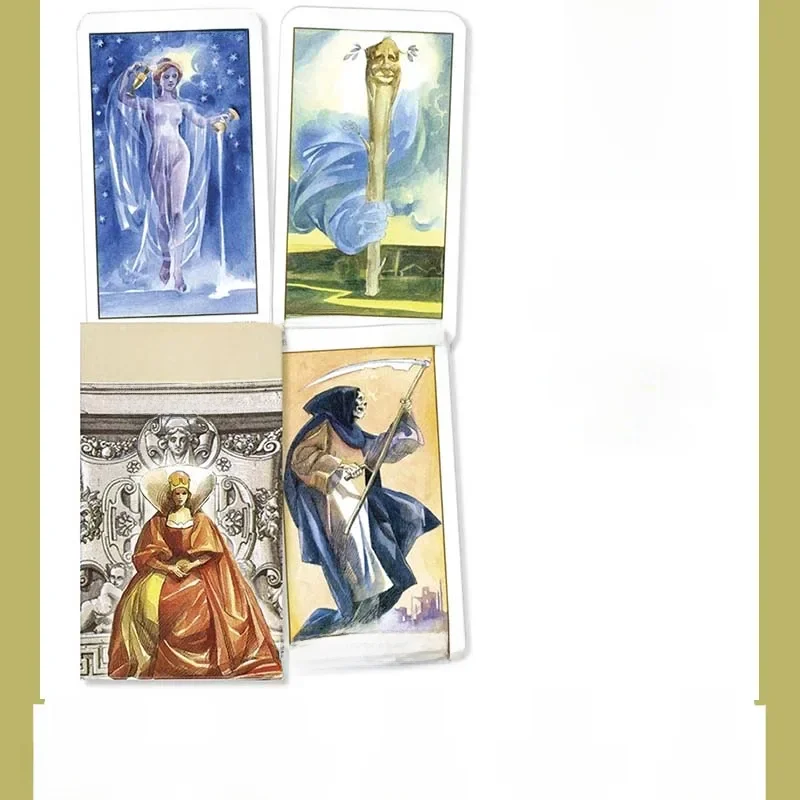 Lo scarabeo, 78 cartas tarô, renascentista, esperança, serenidade, cortesia, deck, mesa de jogo,