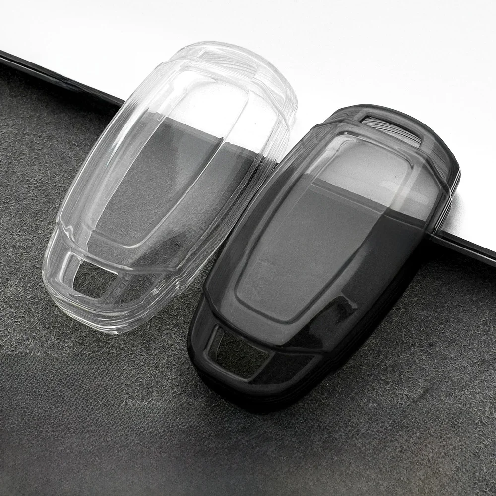 Étui Transparent pour clé de voiture en TPU, pour Hyundai i30 Ix35 KONA Encino Solaris Azera Grandeur Ig Accent Santa Fe Palisade, coque Fob