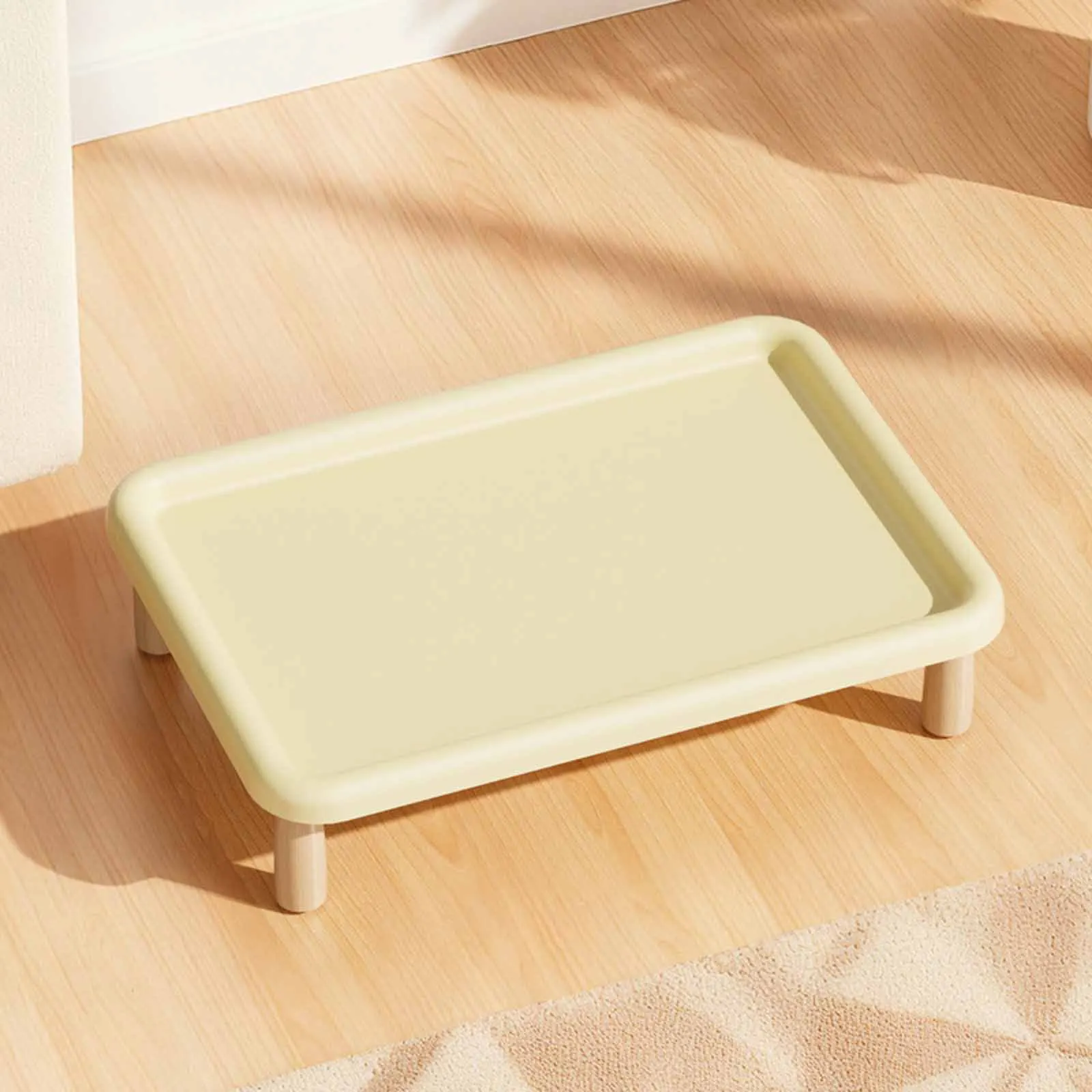Soporte elevado para comedero de perros y gatos, base antideslizante