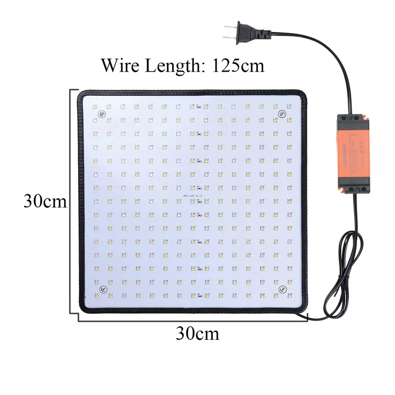 Ultra-thin Panel Phytolamp Hydroponics Growing System for Indoor Plant Greenhouse Growth Fill Light Full Spectrum Led Grow Light