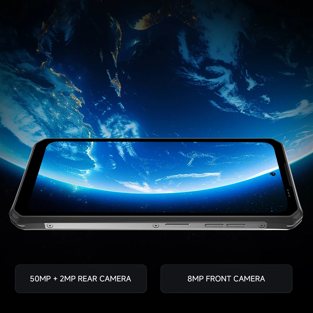 LAGENIO Panther 1 هاتف ذكي متين أندرويد 15 4GB + 128GB هاتف محمول 13MP 5150mAh 18W 6.7 "HD رقيقة جدا 4G الهاتف المحمول NFC