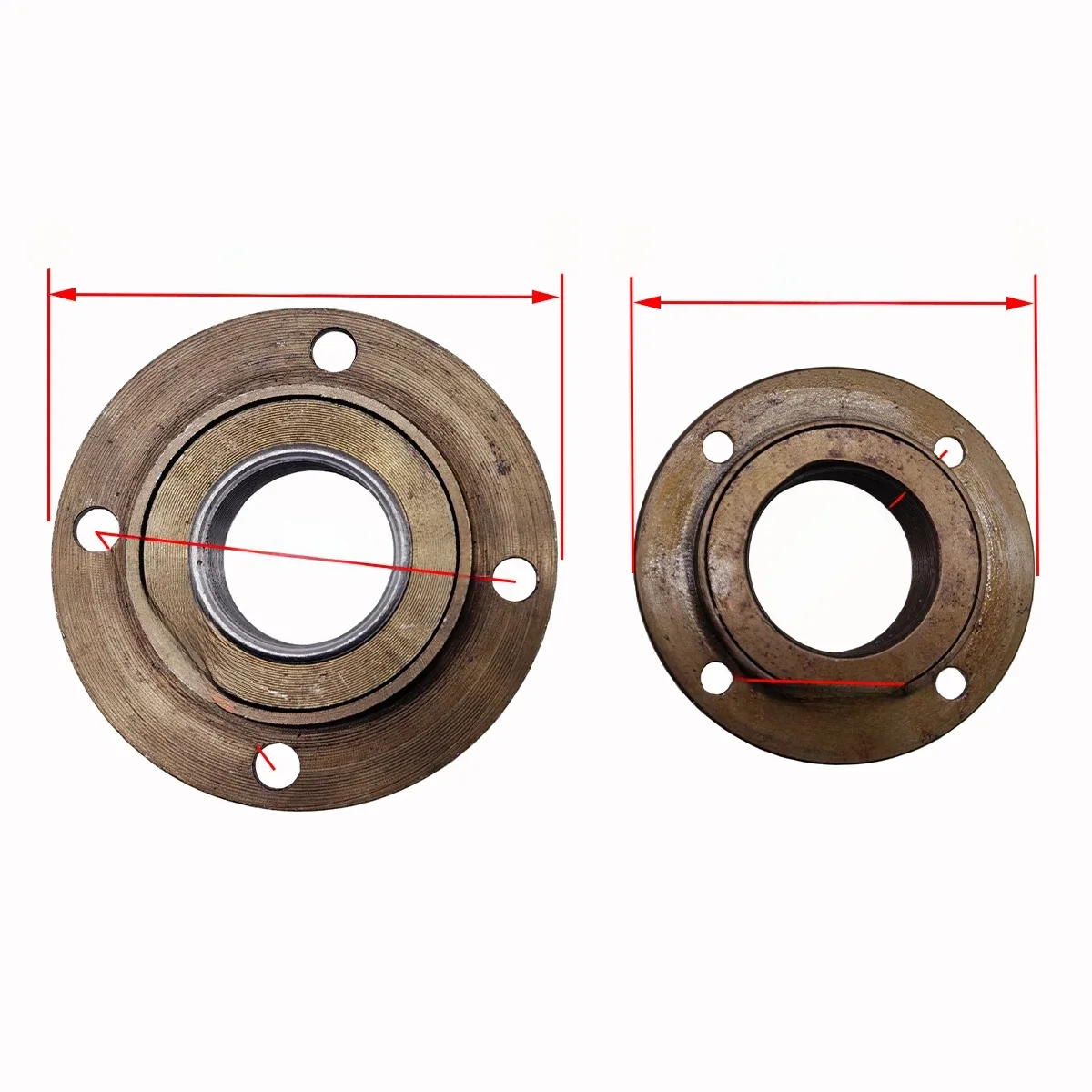 AliExpress NONE Outer diameter 78mm/95mm electric tricycle bicycle modification parts four-hole toothless flywheel 4 Holes Razor Bicycle