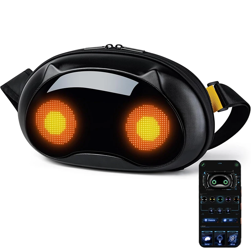 

LED Smart Display Chest Bag holiday crossbody bag travel crossbody bag waterproof shoulder bag sports waterproof bag bag travel