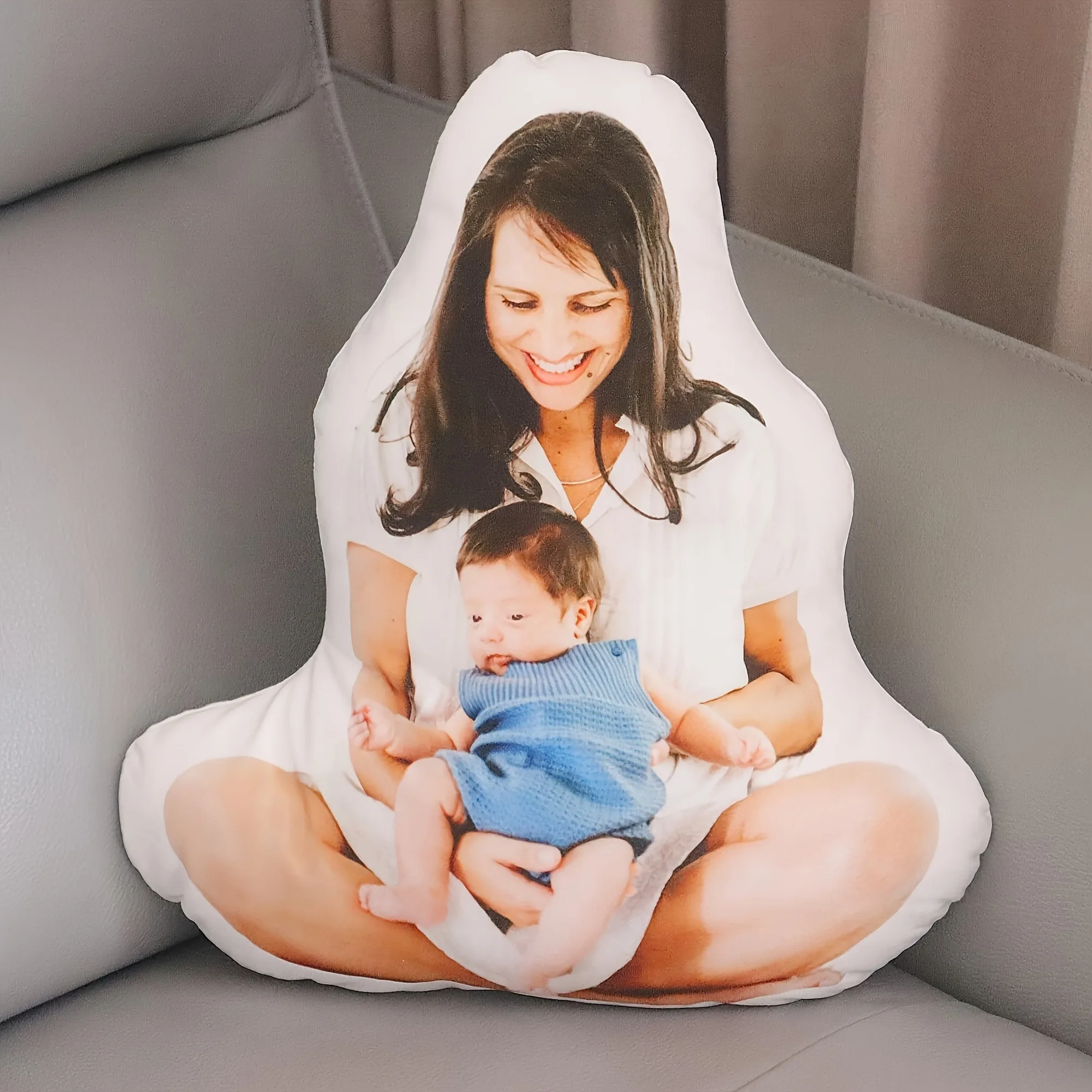 Custom Pet Photo Shaped Pillows – Cats, Dogs, Rabbits; Animal Image Decorative Pillows, Any Cat, Dog, Or Rabbit Pet Memorial Pil