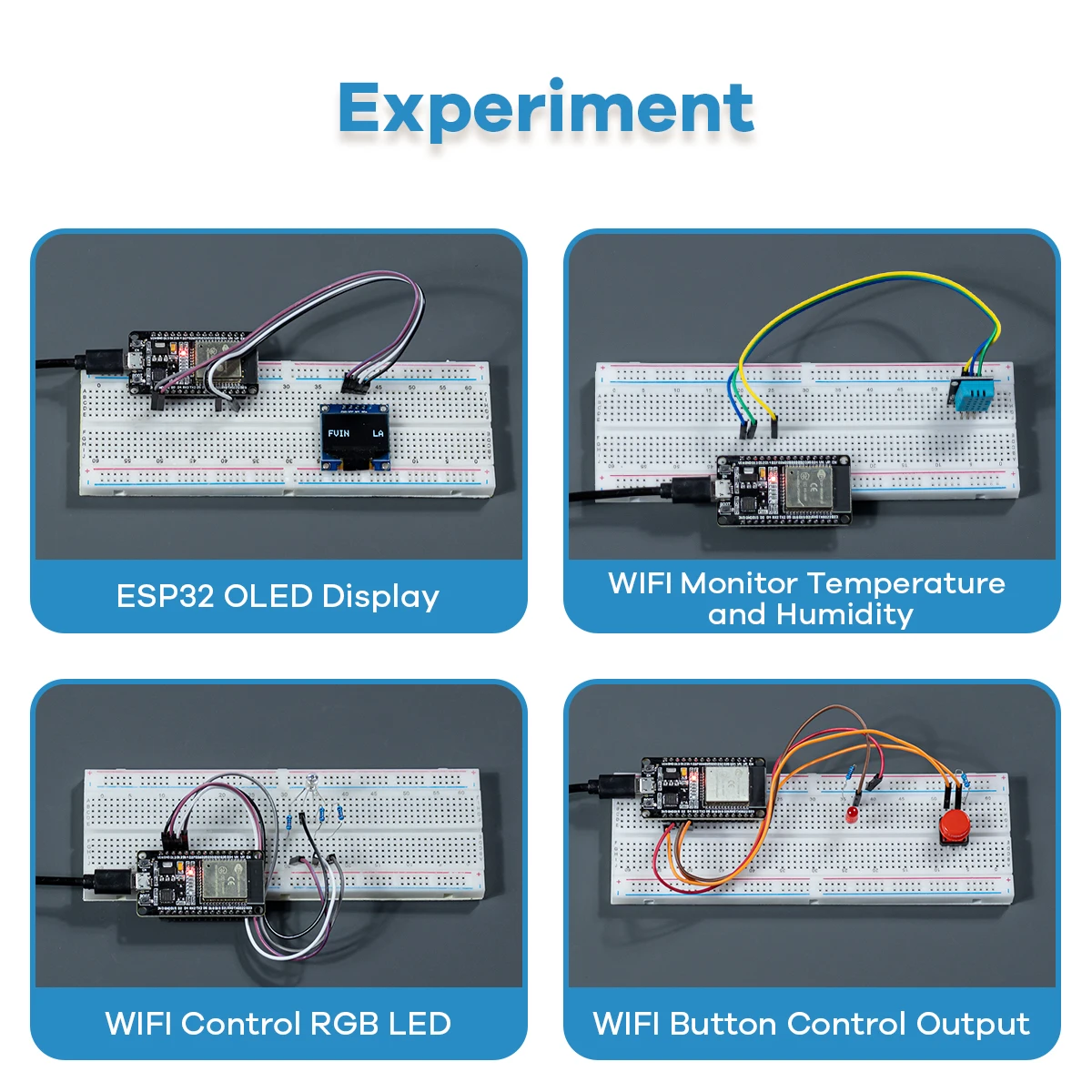 Nowy zestaw startowy ESP32 dla ESP32 ESP-32S WIFI płytka prototypowa IOT zestaw do nauki DIY z samouczkiem kompatybilny z Arduino IDE