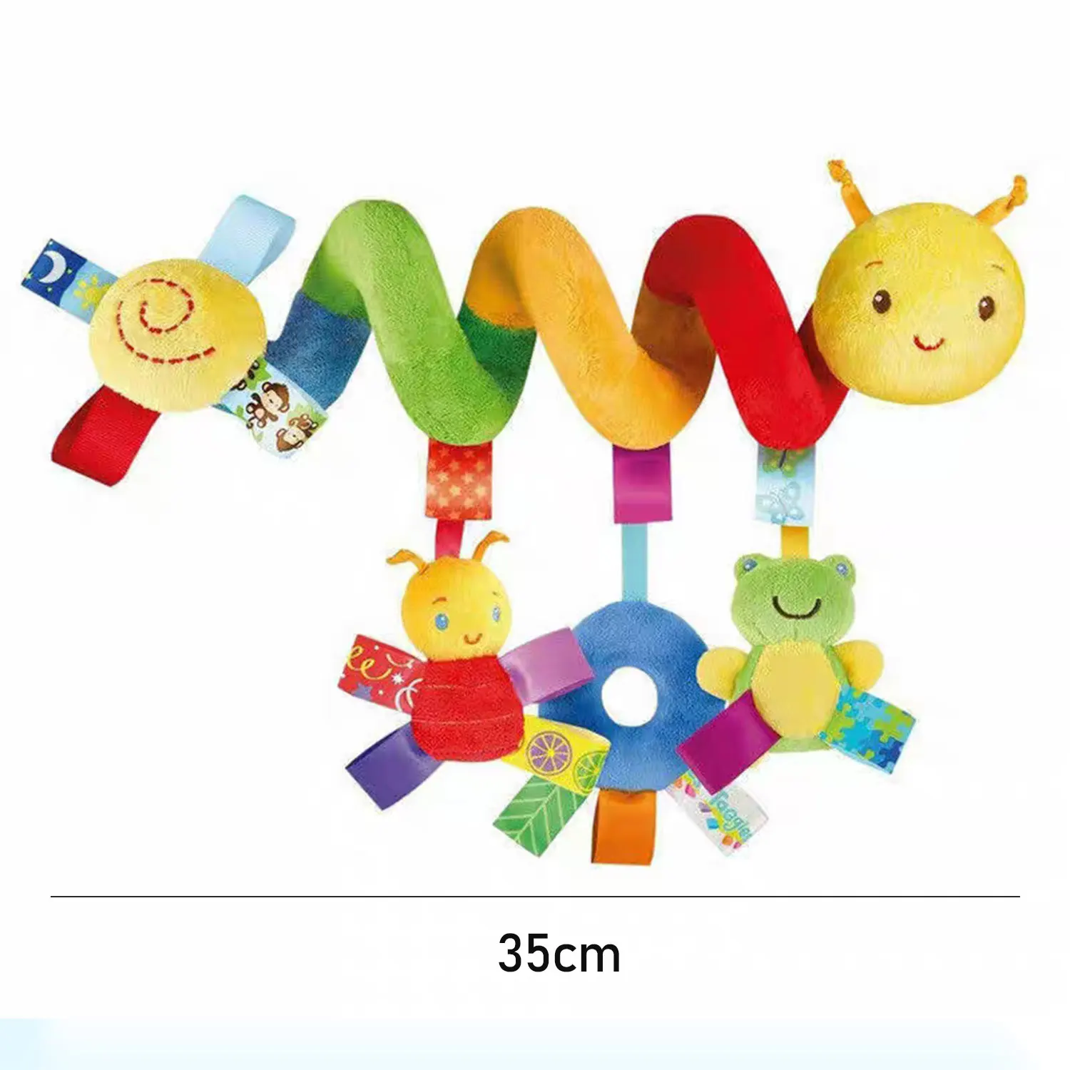 12 Styles Available, Baby Stroller, Hanging Bell, Plush, Baby color label, Bed packaging, cartoon multifunctional bed packaging