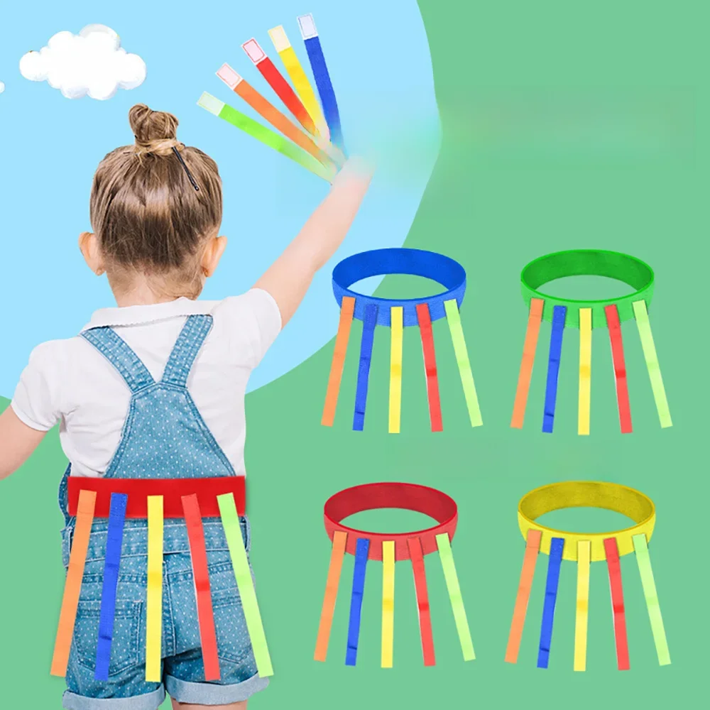 Ceinture de jouets de jeu de plein air pour enfants, attrape-queue pour enfants de la maternelle, équipement d'entraînement, travail d'équipe amusant