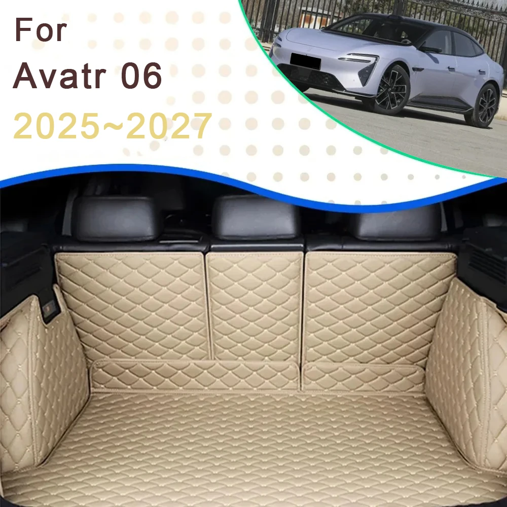 Car Trunk Cargo Liner For Avatr 06 E16 2025 2026 2027 5seat Waterproof Rug Rear Boor Mats Carpet Pads Auto Accessories