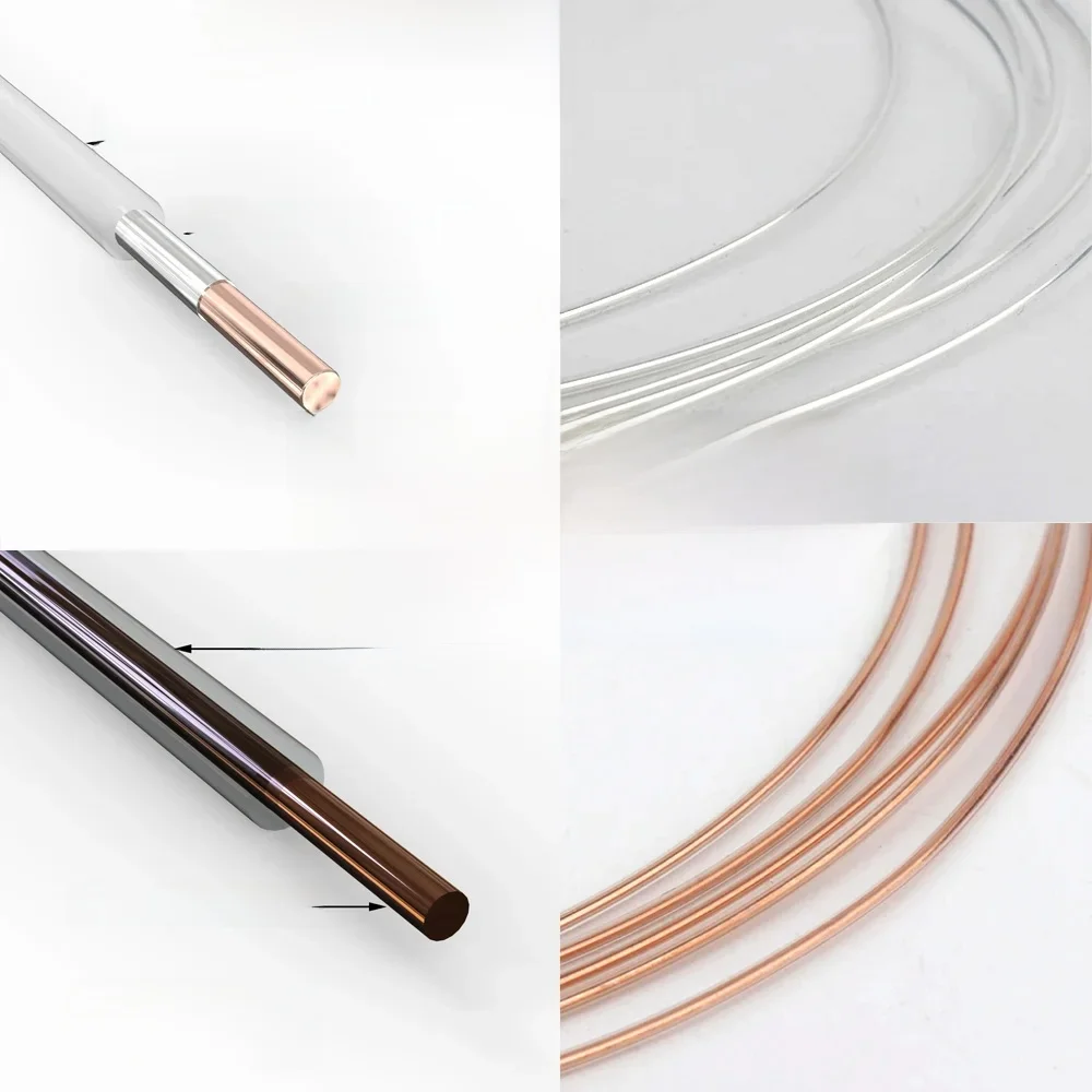 Kabel audio/głośnikowy 10/50/100m Nano Ag 18AWG, wysokiej czystości 5N, miedź kryształowa posrebrzana, 99,9998%, izolacja PTEF, kabel zasilający. — zdjęcie produktu 7