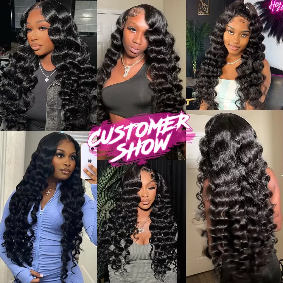 30 32 Inch Loose Wave 100% Human Hair 3 4 Bundles Raw Virgin Unprocessed Brazilian Loose Deep Wave Human Hair Bundles Extensions