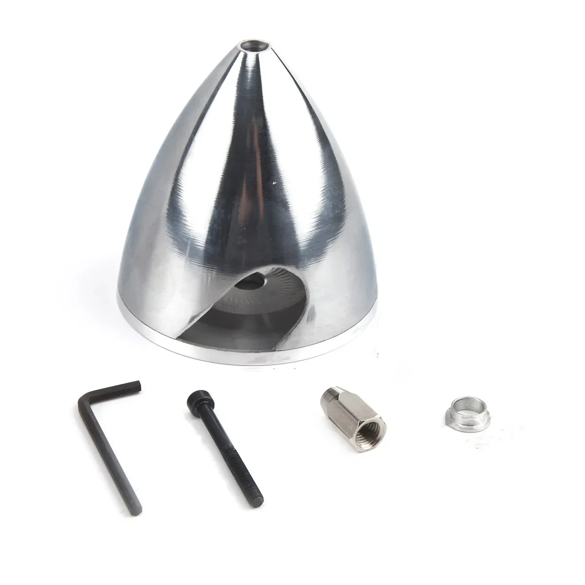 Aluminium Spinner 2-Klinge Spezielle Gebohrt Kegel Mit Prop Adapter Für RC Flugzeug Modell
