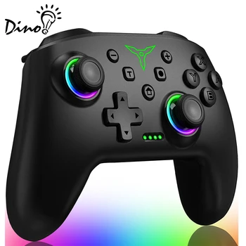 RGB ワイヤレスコントローラ Bluetooth ニンテンドースイッチプロ PC Origina ジョイスティックゲームパッドプロフェッショナルラグフリーゲームパッド