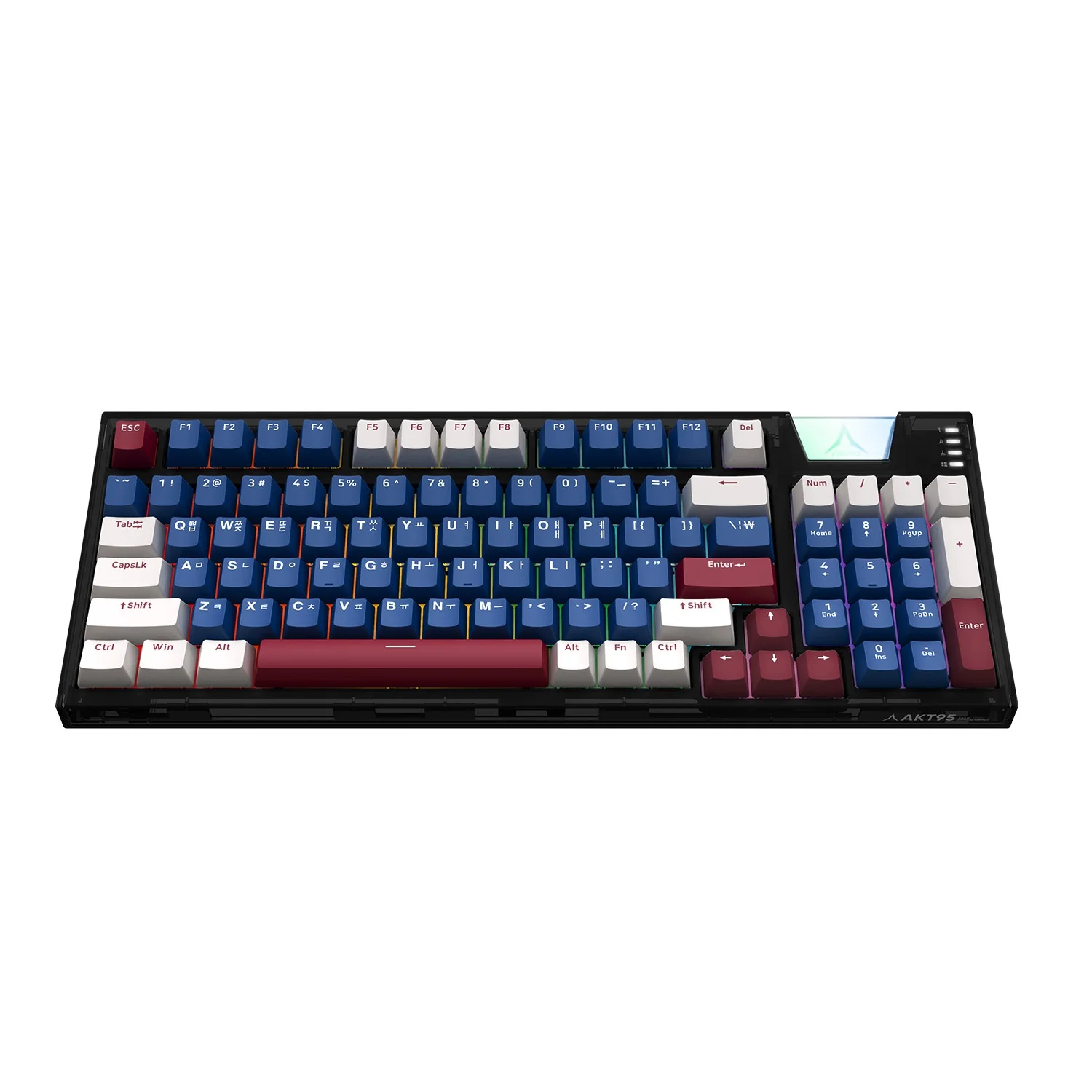 AK95 키보드로 게임 성능을 극대화하는 방법: Apco AKT95 Ark PBT 키캡 옵티컬 축 완전 방수 컴팩트 기계식 키보드 리뷰