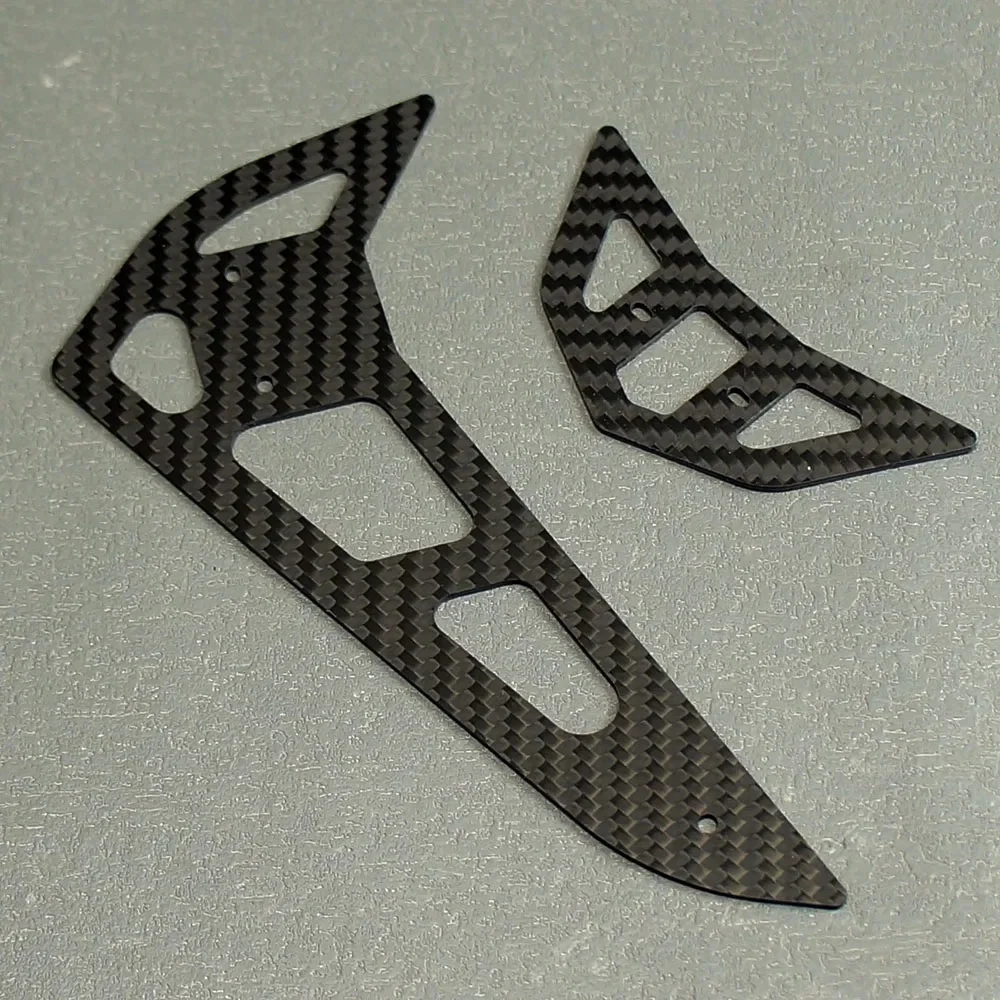 STASRC 500 horizontale/vertikale Heckflosse aus Kohlefaser für Align Trex 500ESP PRO 500X 500L RC Hubschrauber