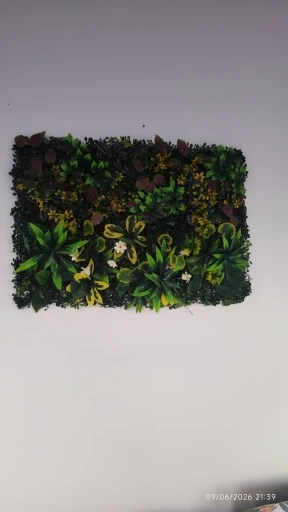 75x25cm Green Plant Wall Panels Artificial Plant Grass Wall Backdrop,Outdoor Hedge Fence Panels Privacy Screen Home Garden Decor photo review