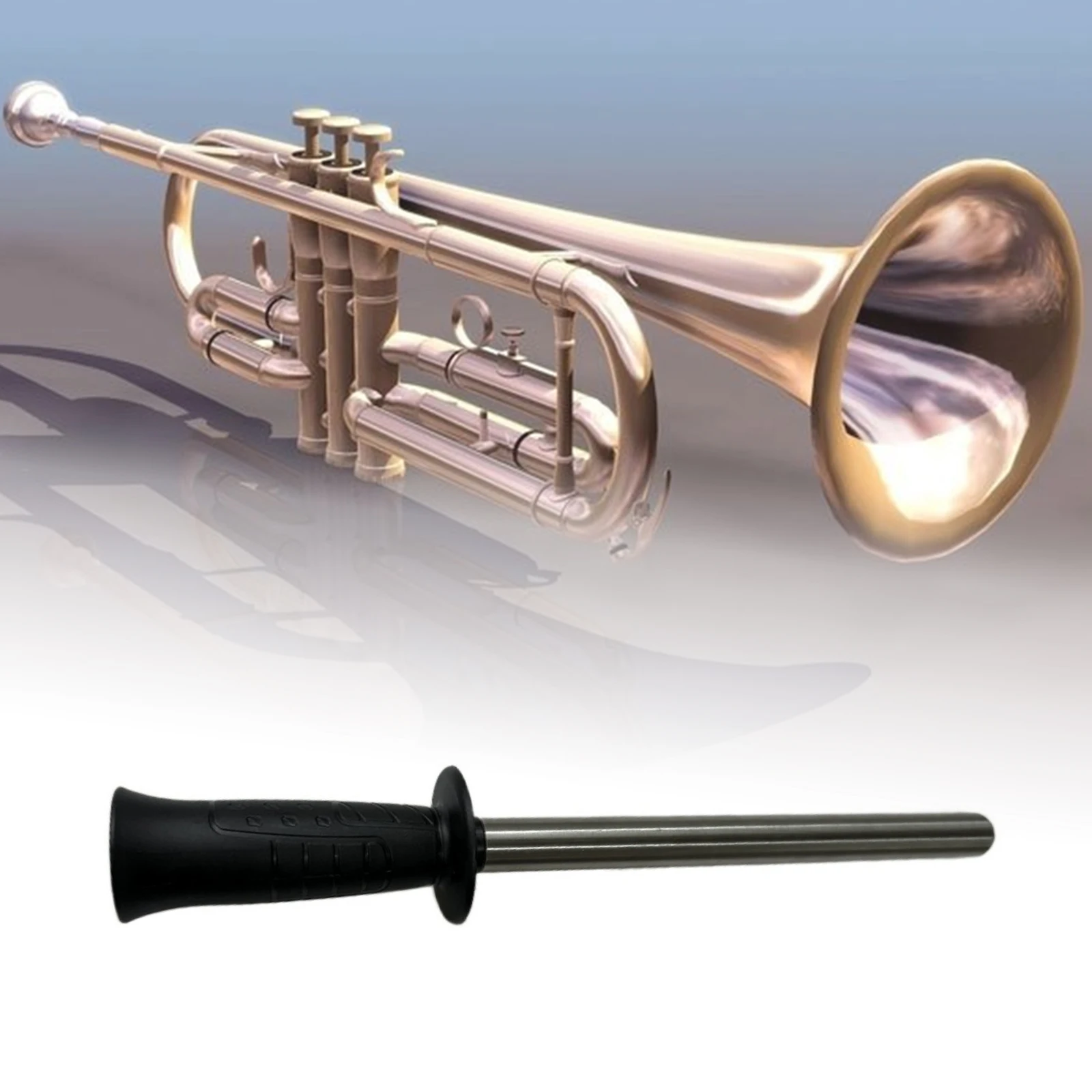 

Trumpet Cylinder Truing Tool Enthusiasts 30cm Length Maintenance Portable Ergonomic Nonslip Shaping Tool Wind Instruments Repair