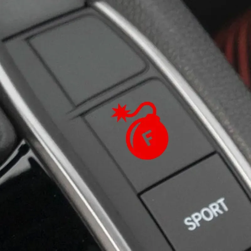 

1,5 см, забавная наклейка на автомобиль с ядром, украшение для интерьера вашего автомобиля, наклейка на пуговицы, Переводные картинки с измельчающим эффектом для сиденья истребителя