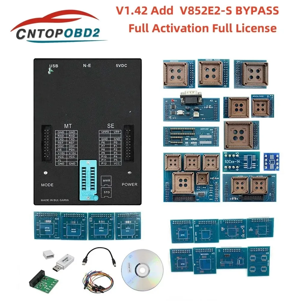 V2024 OEM Orange 5 V1.42 Programmer Full lices aggiungi più autorizzazione dispositivo di programmazione ECU per auto OBD2 con Dongle aggiornato