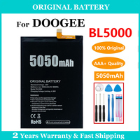 100% Genuine Original 5050mAh DOOGEE BL5000 Battery For DOOGEE BL5000 Replacement Mobile Phone Batteria  +Free Tools Fast Ship