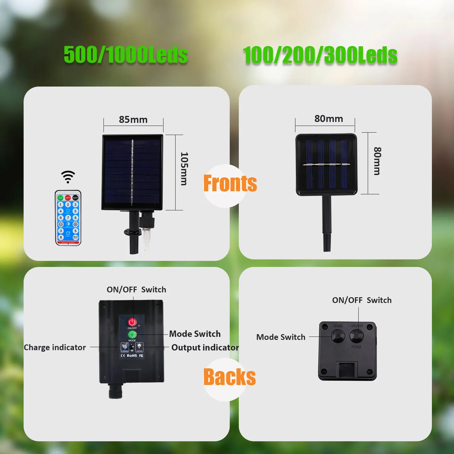 100/200/300/500/светодиодов