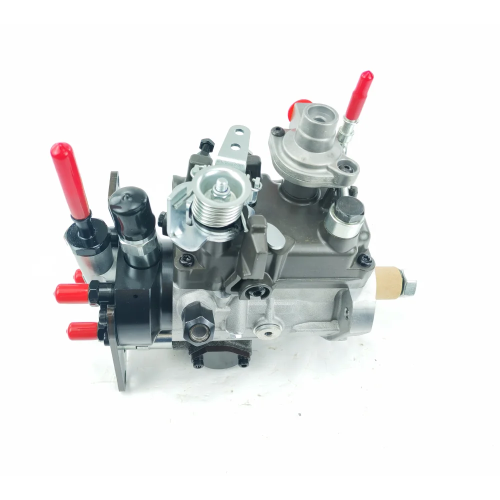 9520A001G DP310 Rotor Fuel Injection Pump, 2644C314 12V Solenoid With Return Pipe for Perkins 1104D‑44T 4‑Cylinder Diesel Engine
