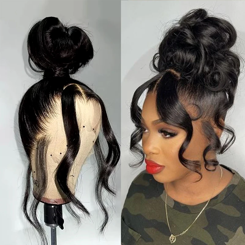 360 Full Lace Frontal Wig Body Wave 5x5 13x6 HD Transparent Lace Front Wigs Human Hair Wigs For Women Brazilian Lace Wig On Sale