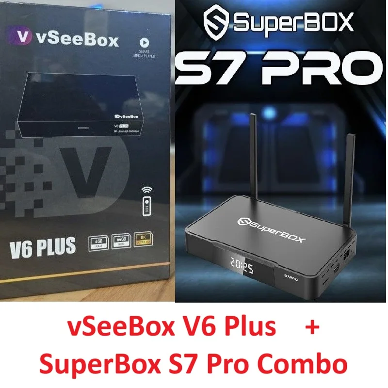 

Медиаплеер vSeeBox V6 Plus + 1 бесплатный S7 Pro в комплекте по выгодной цене | Доставка по США