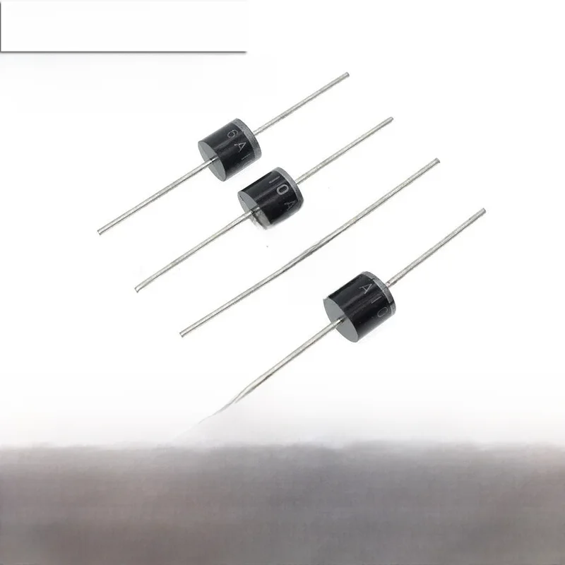 Diode de redressement Axial électrique, 5 pièces/lot, 10A10 6A10 20A10 30A10 R-6 DIP 6A 10A 20A 1000V, Diode de charge, nouvelle bonne qualité
