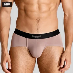 52025 Men’s Fashion Briefs 3-Pack – Silky Modal, Seamless, Ultra-Breathable, Naturally Sexy Underwear, Trendy and Comfortable