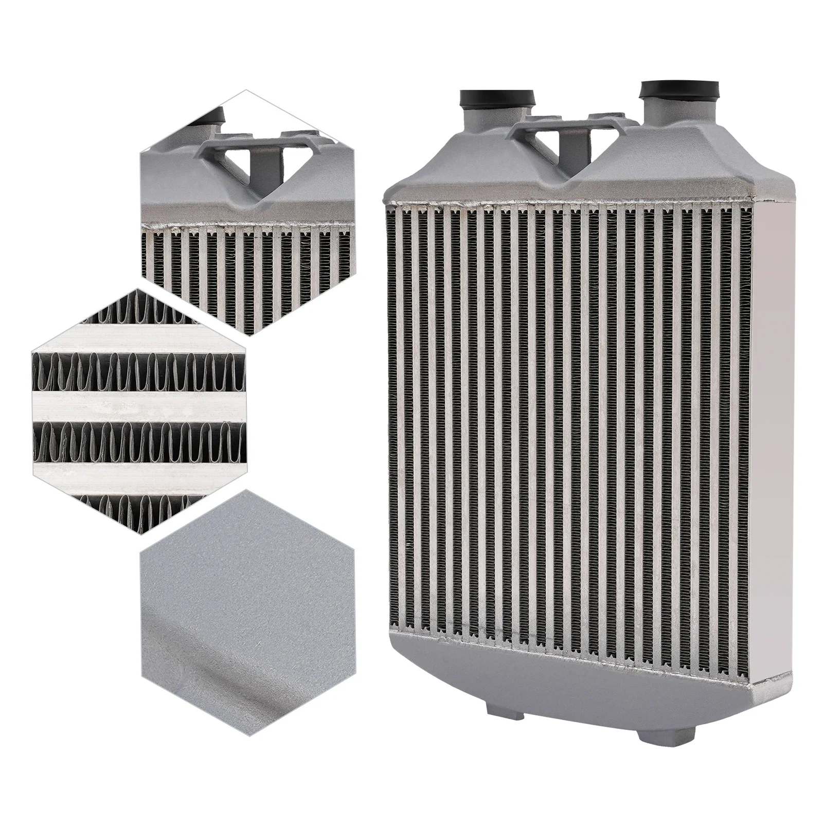 Aluminium Ladeluft kühler für Skoda Fabia vrs Sitz Sport VW Polo 1,9 tdi 130pd 60psi