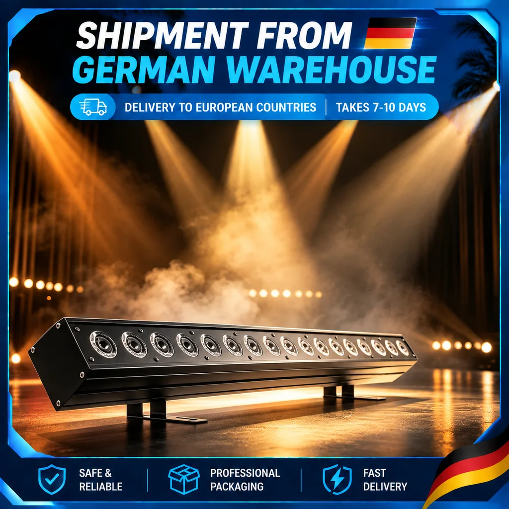 18x18W RGBWA+UV 6-in-1 LED-Wallwasher-Licht DMX512 Linear-Bar Bühneneffektlicht für DJ, Disco, Club, Bar, Hochzeit, Indoor-Party, Event
