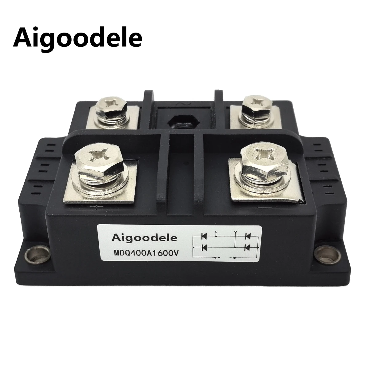 

Series Single Phase Bridge Modules MDQ400A 400A Amp 1600V 1-Phase Diode Rectifier Radiator