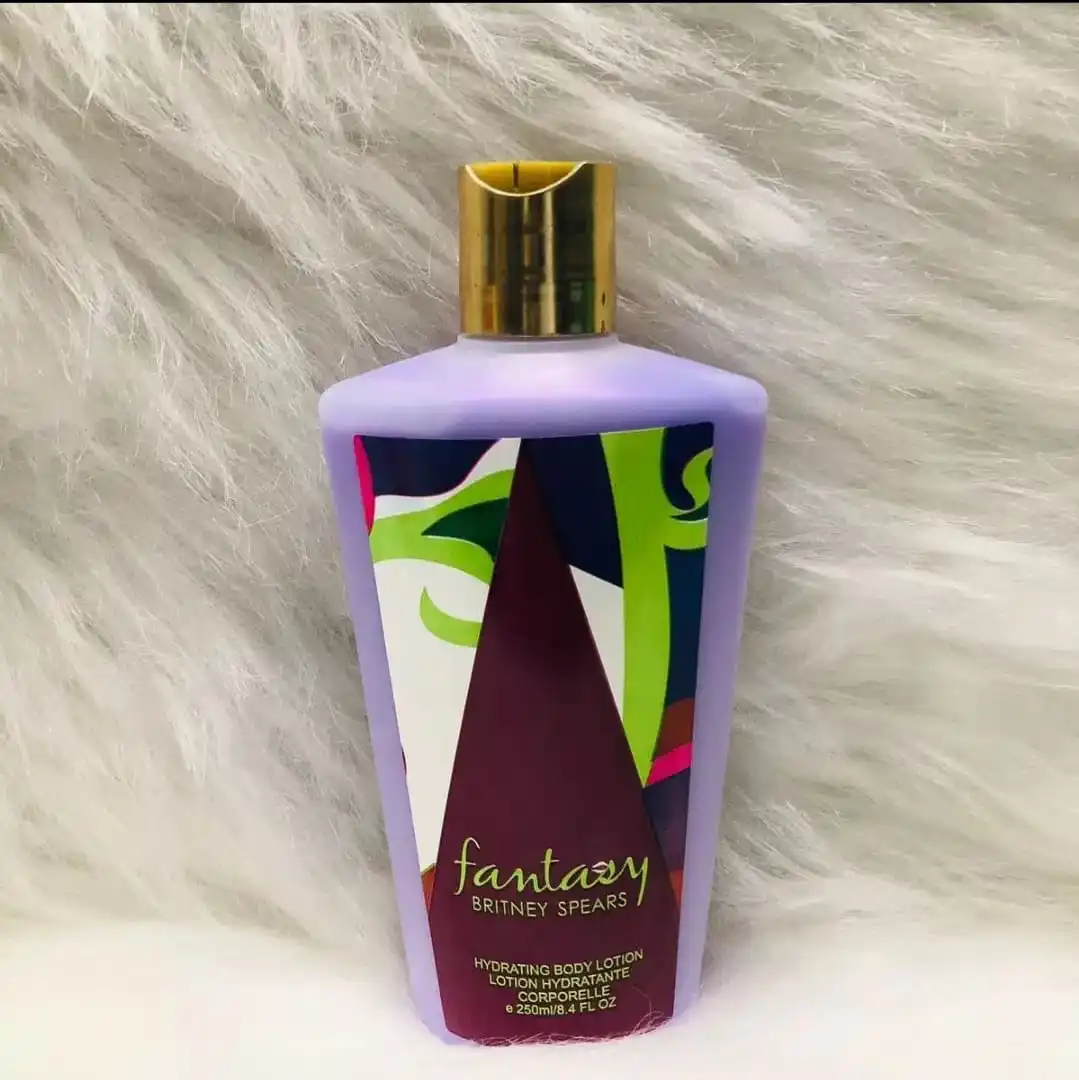 Creme Hidratante Feminino Fantasy Loção Perfumada Mulher 250ml Pronta Entrega