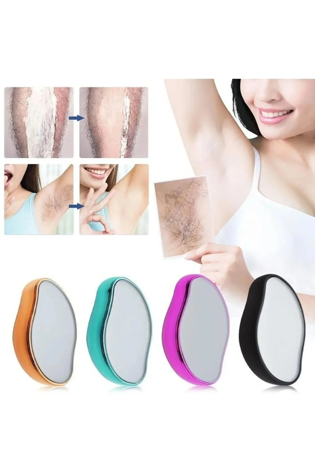 

Epilation Device Feather Eraser Hair Remover Physical Crystal Epilator trend gift for friend gift for mom gift for her