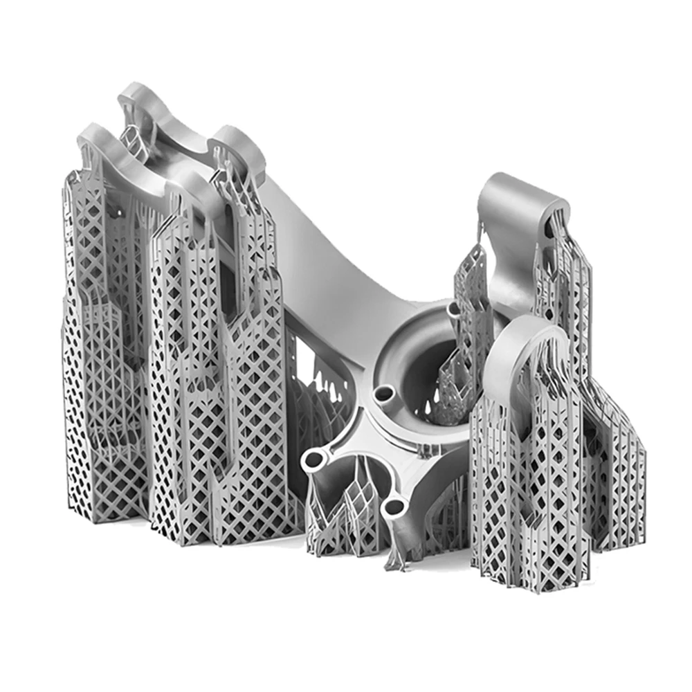 ISO 9001 Certified OEM SLM 3D Printing Service Titanium Ti6Al4V Parts Industrial Equipment Components Custom CNC Machining