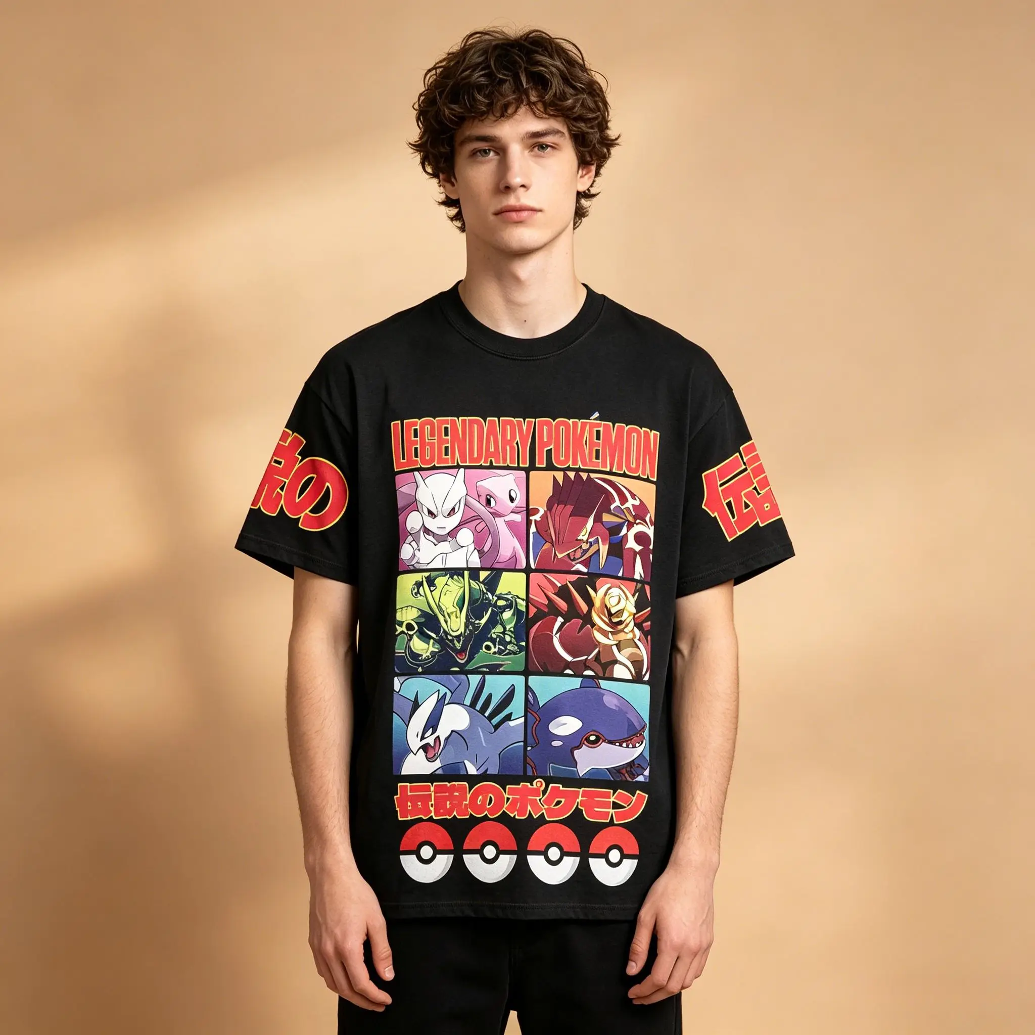 camiseta-grafica-lendaria-de-pokemon-para-homens-preta-estilo-vintage-algodao-manga-curta
