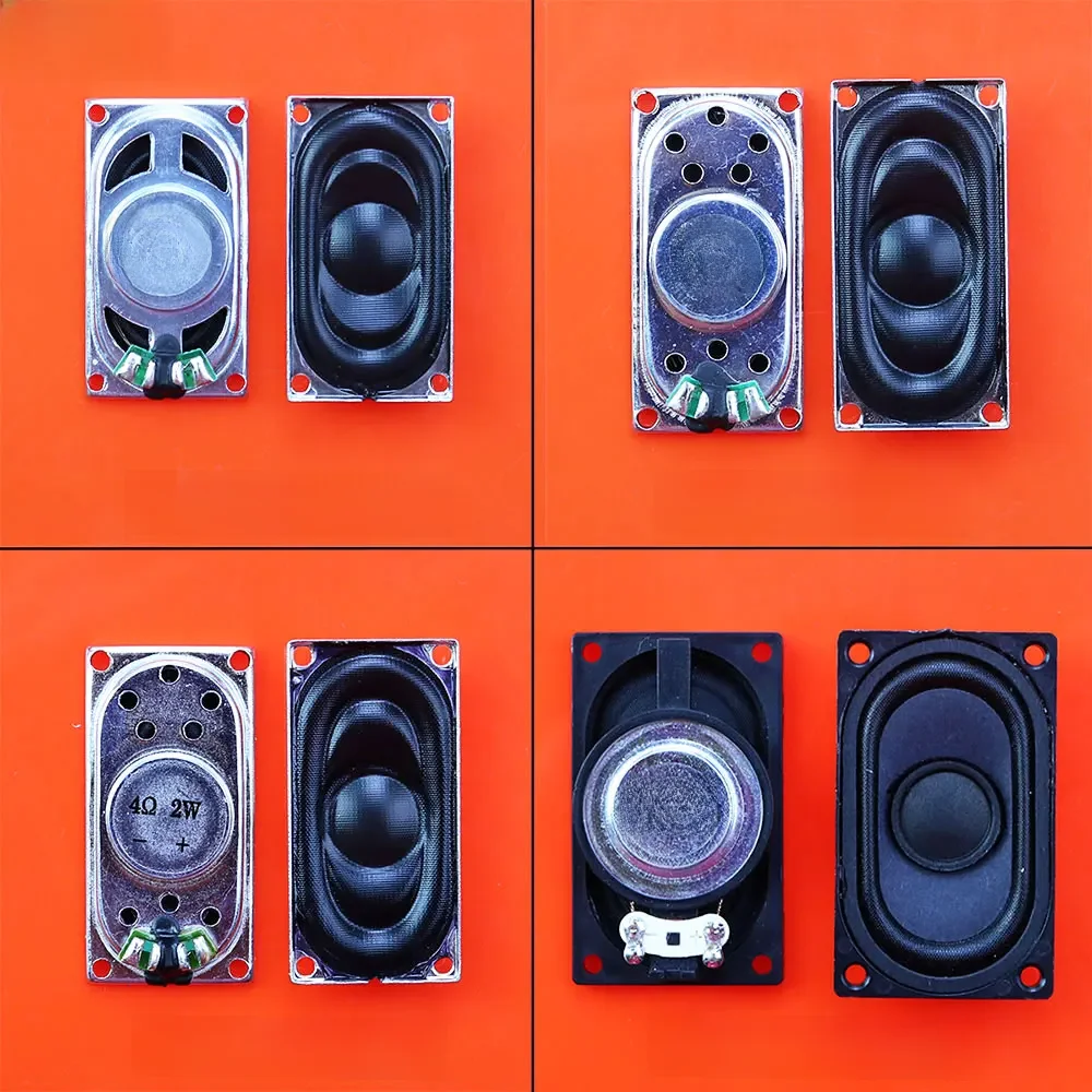 JCD-Haut-parleur carré pour ordinateur portable, klaxon, haut-parleur, 2035, 2040, 5030, 20x35mm, 20x40mm, 30x50mm, 8 ohm, 8R, 4R, 2W, 2 pièces