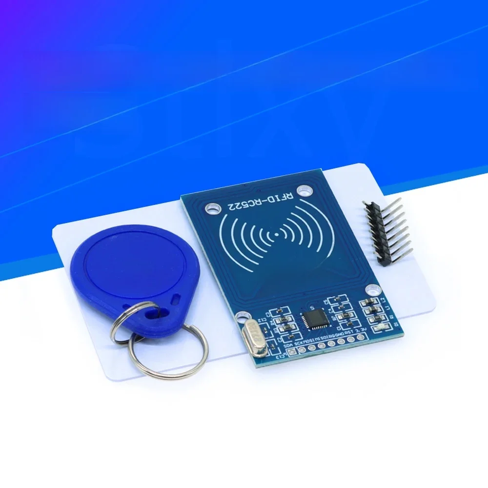 MFRC-522 RC-522 RC522 Antena RFID IC Moduł bezprzewodowy dla Arduino IC KEY SPI Writer Reader Moduł zbliżeniowy karty IC — zdjęcie 2